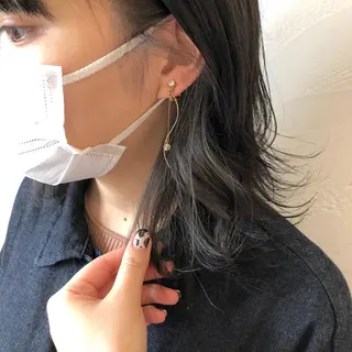 ミディアム カラー 伊藤ゆかり/髪質改善 /透明感カラーのヘアスタイル