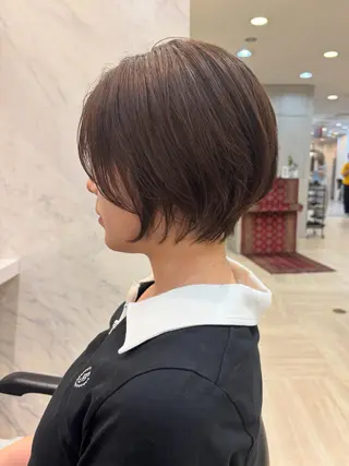 ショート Gardenhair 小笠原篤矢ショートのヘアスタイル