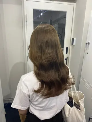 カラー 楓🦋韓国系レイヤー / 透明感カラー🤍のヘアスタイル