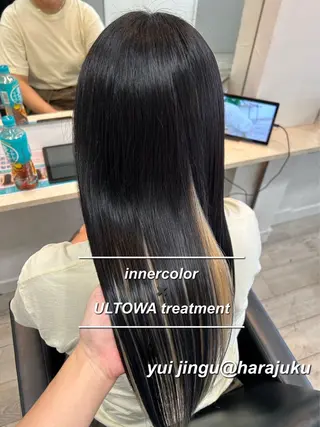 ロング カラー パーマ ヘアアレンジ メンズ ワット 原宿のヘアスタイル