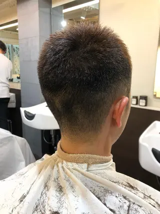 ショート メンズ KEEN creative hare所属・刈り上げの あおきさんのヘアスタイル