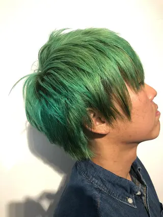 カラー メンズ RICHAIR　山﨑 直也のヘアスタイル