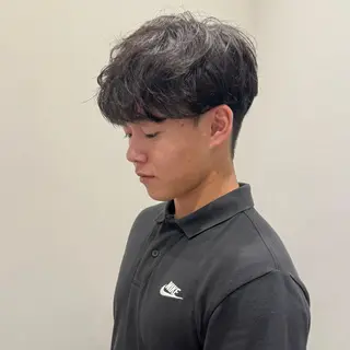 パーマ メンズ ゆるふわ淡色🐰 kotomi🎀のヘアスタイル