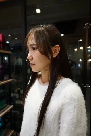 ロング カラー デザイン/レイヤー/ yuan⟡.·のヘアスタイル