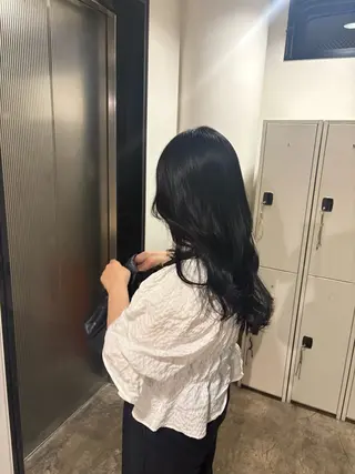 ロング カラー ショートモデル募集中 ヨシノヒメカのヘアスタイル