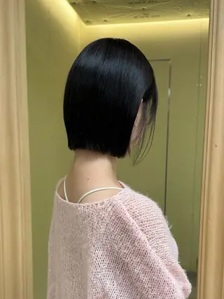 ショート 🌈扱いやすいボブ× ブリーチ🌈TAMEのヘアスタイル