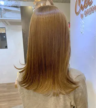 ロング カラー 🥣 hashi 🛋️のヘアスタイル