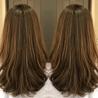 ロング パーマ 天野 涼のヘアスタイル