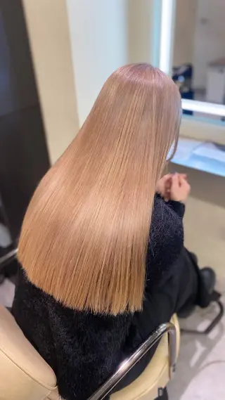 ロング カラー haruna🪽シ ョート/透明感カラーのヘアスタイル