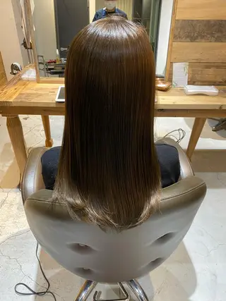 ロング レイヤーカット 湘南台/高倉航汰のヘアスタイル