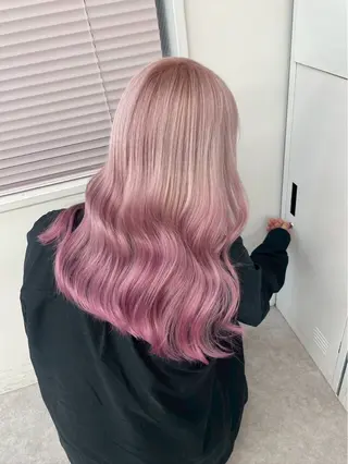 カラー 渋谷 カラー Rukaのヘアスタイル