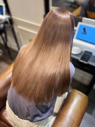 ロング 梶本 裕香のヘアスタイル