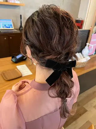 セミロング anon所属・田中 結月のヘアスタイル