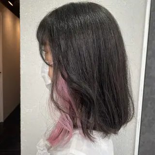 ミディアム 💗モテガーリー💗 rumi♡のヘアスタイル