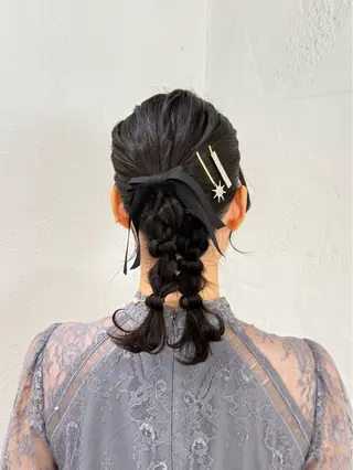 ヘアアレンジ 透明感カラー/ アレンジ✩akaneのヘアスタイル