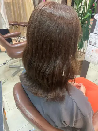 カラー こうみょう れいなのヘアスタイル