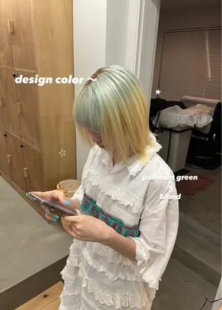 ミディアム O-city所属・sawada tamakiのヘアスタイル