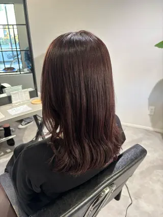 セミロング 長尾ゆりの/ボブ/ ベージュ/ハイトーンのヘアスタイル