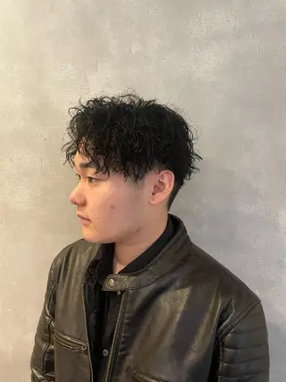 メンズ フリーランスシェアサロンルレイル所属・心斎橋/メンズ /ルレイル/地形真希のヘアスタイル
