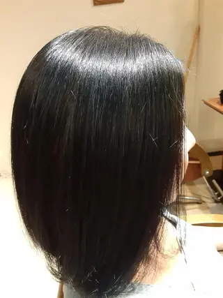 ミディアム AHL creation所属・美髪矯正師☆ 牛田のヘアスタイル