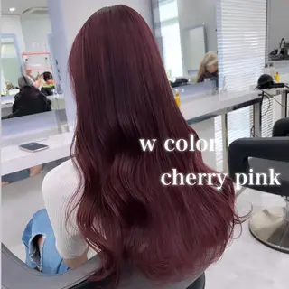 カラー ♡艶髪ブラウン himi♡のヘアスタイル