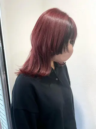 セミロング カラー 2nd所属・🤍2nd🤍田所 美希のヘアスタイル