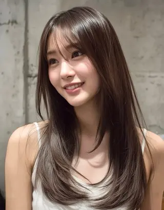 ロング 柔らか透明感カラー ☀️koshi☀️のヘアスタイル