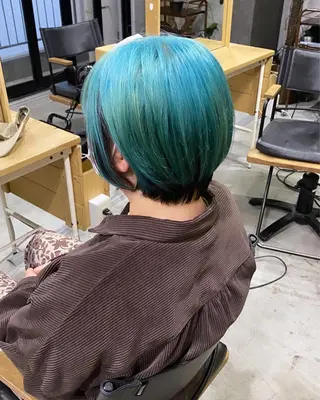 ショート カラー レイヤー/メンズ 手塚奨のヘアスタイル