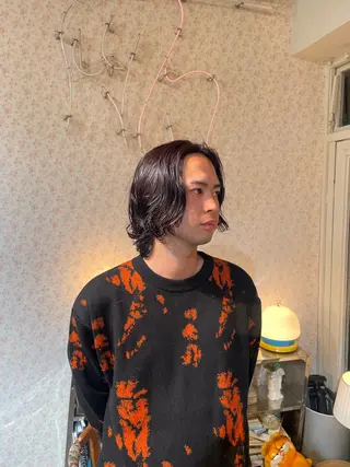 カラー アラマキ フウカのヘアスタイル