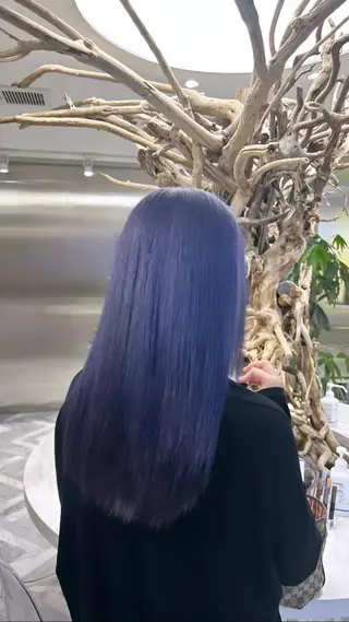 ロング カラー メンズ/ボブ/パーマ /くるみのマツエク・マツパデザイン