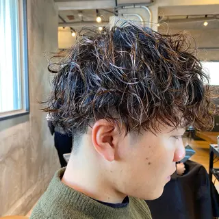 ショート パーマ メンズ ✂︎メンズ特化✂︎ 竹内貴則のヘアスタイル