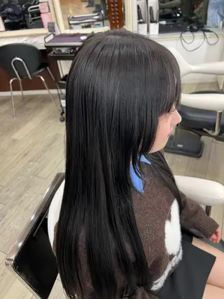 ロング カラー 宮田 かやののヘアスタイル