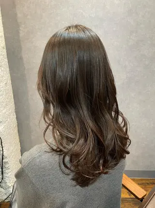 セミロング カラー ツヤ美髪💐 髪質改善/高山愛来のヘアスタイル