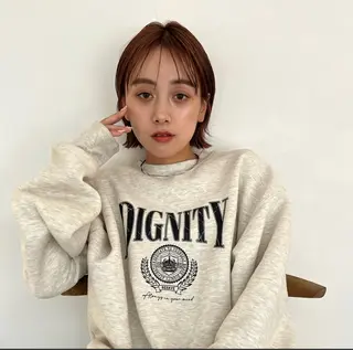 ミディアム fit　stand所属・ハルカ/ fit standのヘアスタイル