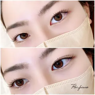 マツエク・マツパ アイブロウ Flor上大岡 *フルノ リナ*のマツエク・マツパデザイン