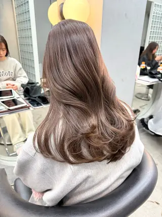 ロング カラー 福島 海翼のヘアスタイル