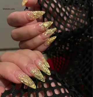 ネイル Spiky とうげ ふうかのネイルデザイン