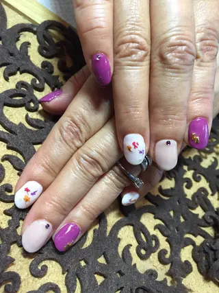 ネイル センター南 eclatのネイルデザイン