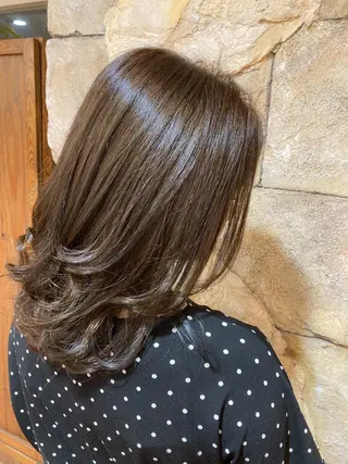 カラー 水島 悠香子のヘアスタイル