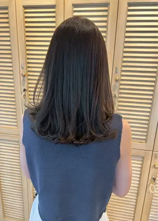 ミディアム パーマ ヘアアレンジ サナ / elto四条烏丸のマツエク・マツパデザイン
