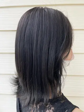ミディアム カラー akari/髪質改善 /ブリーチ/名古屋のヘアスタイル