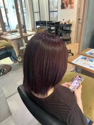 ショート カラー FERIA池田 神原萌花のヘアスタイル