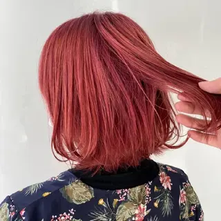 ミディアム 🌙髪質改善カラー Momoka🦋のヘアスタイル