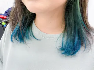 ミディアム louwe 武藤幸世のヘアスタイル