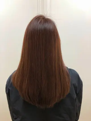 セミロング カラー 齋藤 らいのヘアスタイル