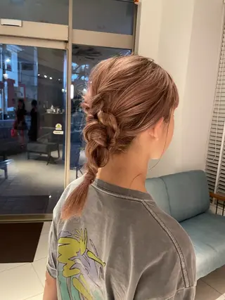 ミディアム ヘアアレンジ Yoshimi🌿 金沢文庫のヘアスタイル