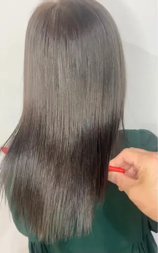 セミロング 髪質改善 jewel box~私のトリートメント~東梅田店所属・💎髪質改善専門 jewel boxのヘアスタイル