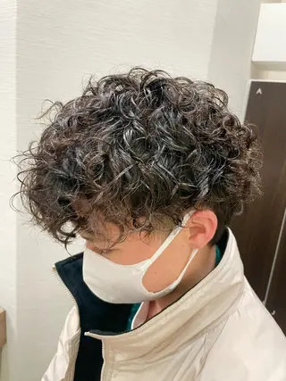 カラー パーマ メンズ 🦋髪質改善 今宮梨沙🦋のヘアスタイル