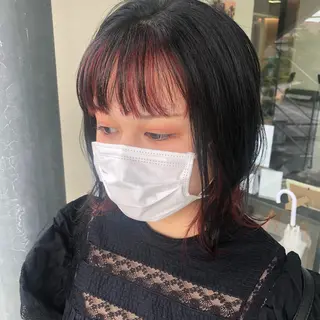 ショート カラー 小森 樹奈のヘアスタイル