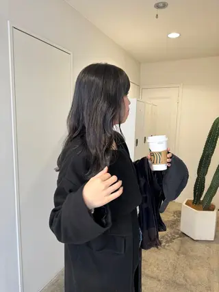 ロング カラー kakeru パーマ特化美容師のヘアスタイル